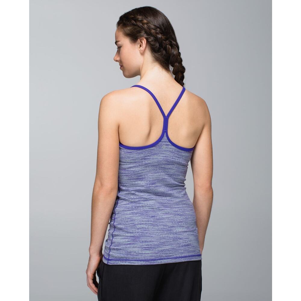 Lululemon Power Y Tank Top In Wee Are From Space Bruised Berry Women’s Size 4